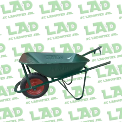 Poza cu Roaba grea santier 70L otel - roata pneumatica