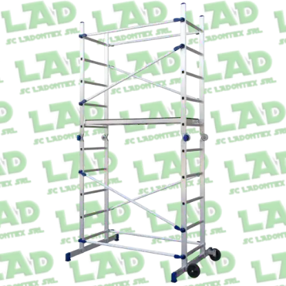 Poza cu Schela mobila aluminiu PINNA FACAL - platforma reglabila 150kg