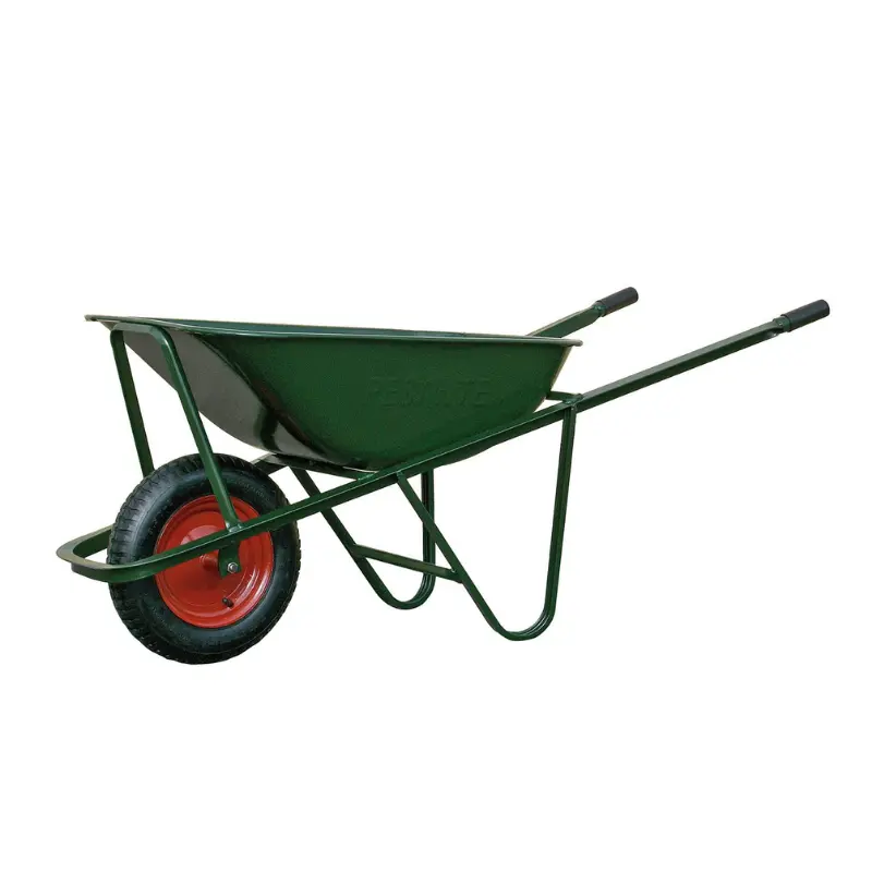 Poza cu Roaba grea santier 70L otel - roata pneumatica